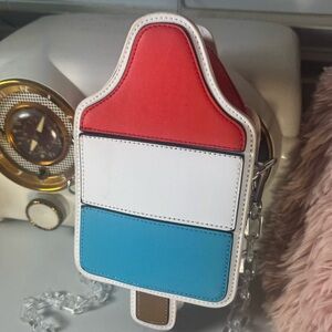 Tipsy Elves Red, White, and Blue BombPop Crossbody Bag🇺🇸🧨🎇